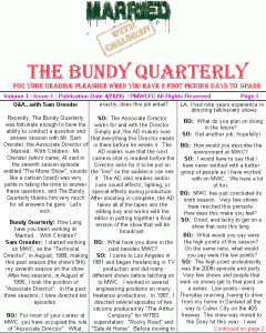 Do you remember The Bundy Quarterly?