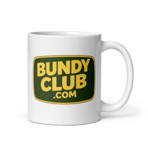 White glossy mug