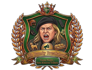 sam kinison badge