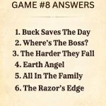 Bundy Club Trivia Answers